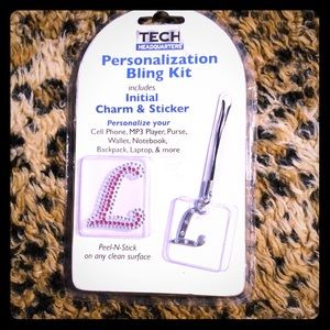 🔥“L” Personalization cellphone bling kit🔥